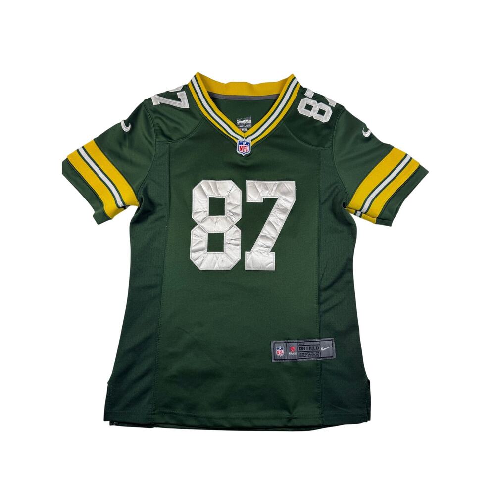 Nike Green Bay Packers Jordy Nelson #87 On Field Jersey Women’s Medium NFL